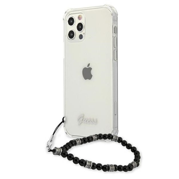 Guess GUHCP12LKPSBK iPhone 12 Pro Max 6.7&quot  Transparent hardcase Black Pearl 8
