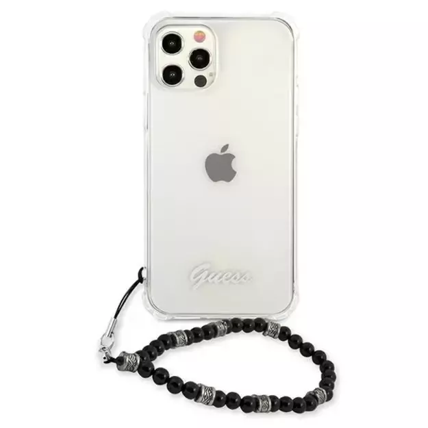Guess GUHCP12LKPSBK iPhone 12 Pro Max 6.7&quot  Transparent hardcase Black Pearl 2