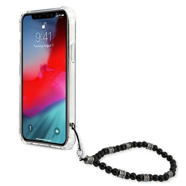 Guess GUHCP12LKPSBK iPhone 12 Pro Max 6.7&quot  Transparent hardcase Black Pearl 11