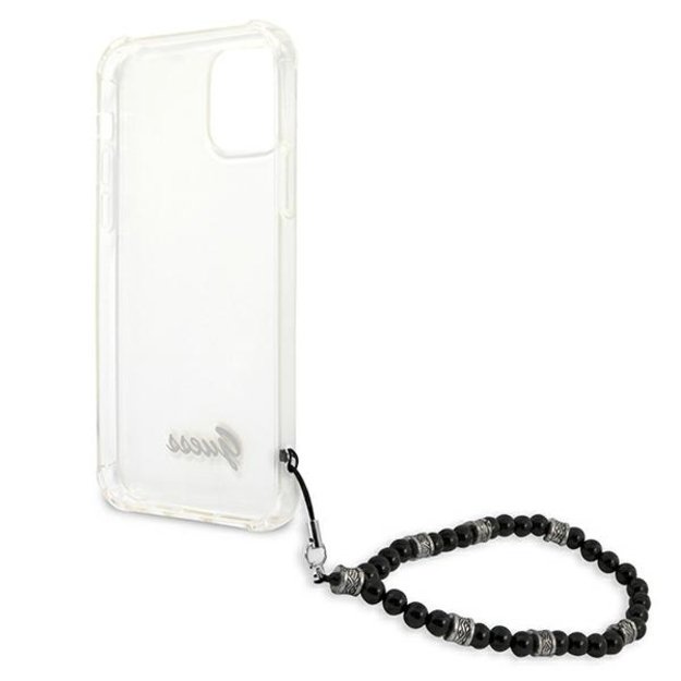 Guess GUHCP12LKPSBK iPhone 12 Pro Max 6.7&quot  Transparent hardcase Black Pearl 13