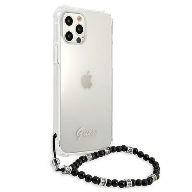 Guess GUHCP12LKPSBK iPhone 12 Pro Max 6.7&quot  Transparent hardcase Black Pearl 10