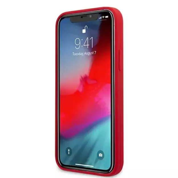 Guess GUHCP12LLSPEWRE iPhone 12 Pro Max 6.7&quot  red/red hard case Peony Collection 4