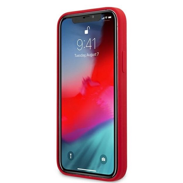 Guess GUHCP12LLSPEWRE iPhone 12 Pro Max 6.7&quot  red/red hard case Peony Collection 10