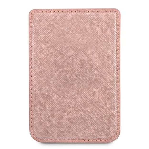 Guess Wallet Card Slot GUWMSSASLPI MagSafe Saffiano pink/pink 2