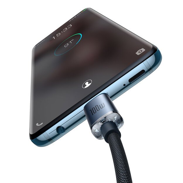 Baseus CAJY000701 USB-C - USB-C PD cable 100W 5A 480Mb/s 2m - black 2