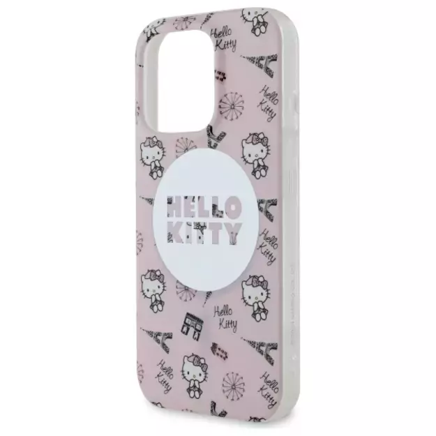 Hello Kitty IML All Over Paris Magsafe Case for iPhone 16 Pro Max - Pink 5