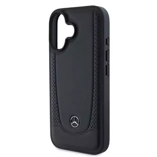 Mercedes Leather Urban iPhone 16 Case - Black 5
