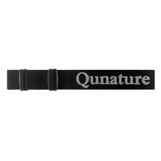 Qunature Black Frameless Ski Goggles - Black 6