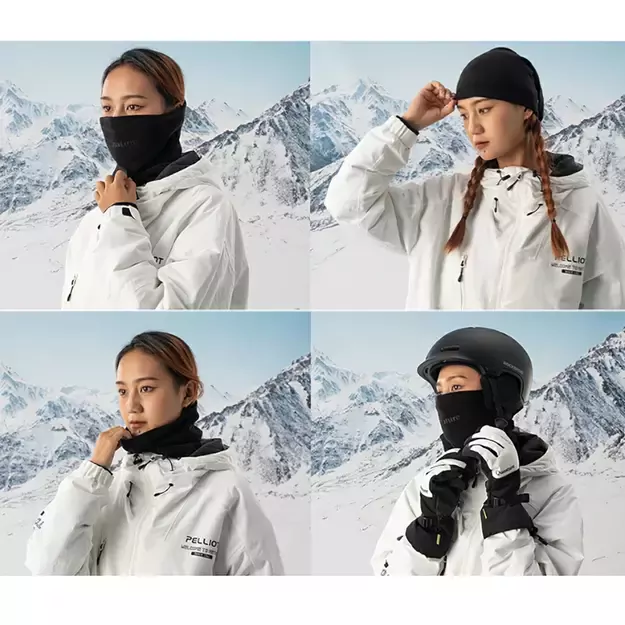 Qunature Oli Ski Neck Warmer Size M - Black 11