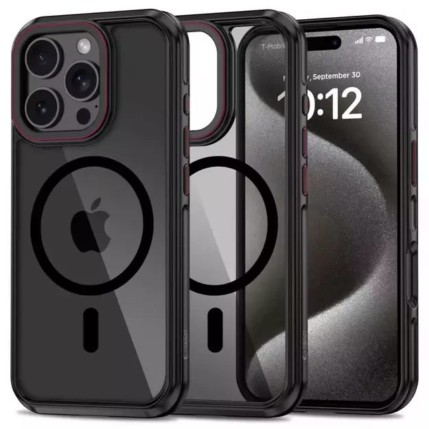 Tech-Protect MagHybrid MagSafe iPhone 16 Pro Case - Black
