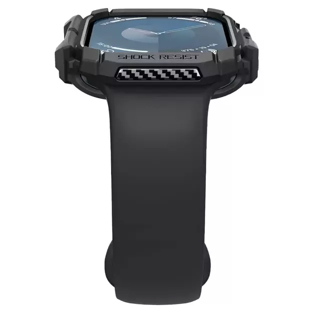 Spigen Rugged Armor Case for Apple Watch 10 (42mm) - Black 19