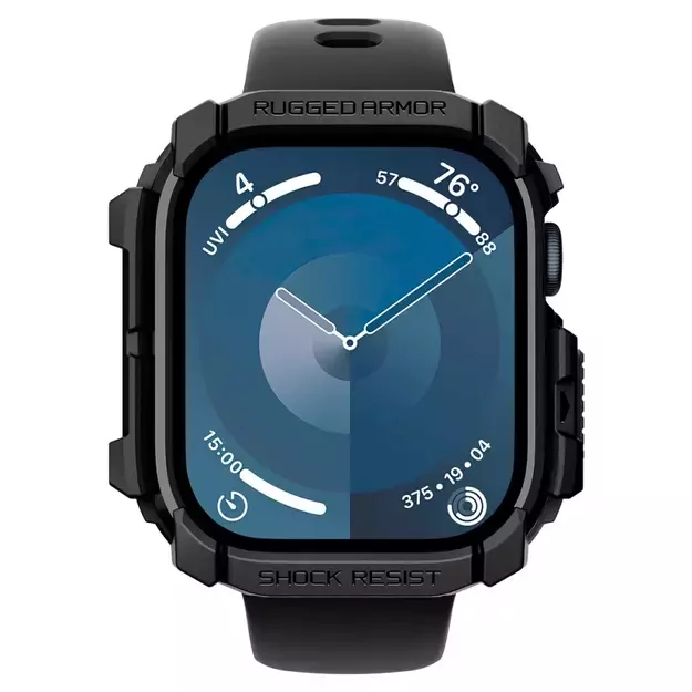 Spigen Rugged Armor Case for Apple Watch 10 (42mm) - Black 11