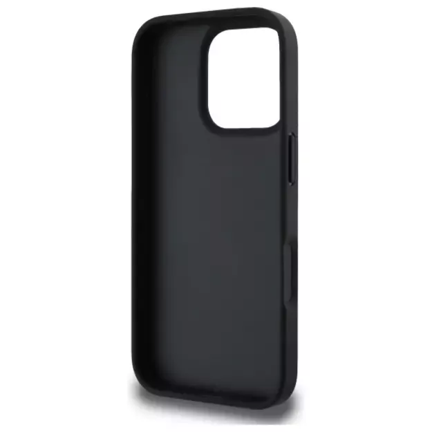 DKNY Texture Pattern Tonal Stripe iPhone 16 Pro Max Case - Black 6