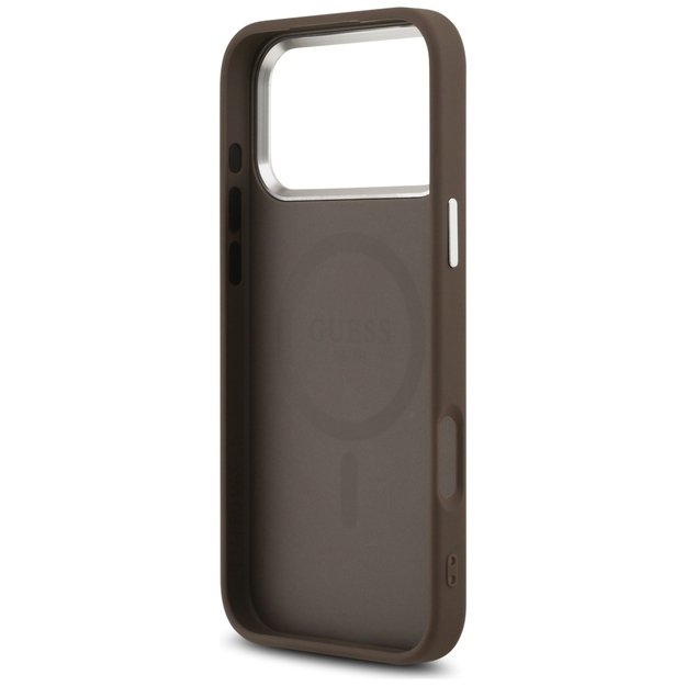 Guess Classic Logo MagSafe Case for iPhone 17 Pro Max - Brown 6