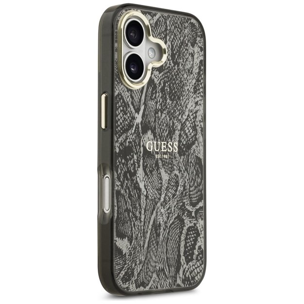 Guess Python Pattern MagSafe Case for iPhone 17 - Black 3