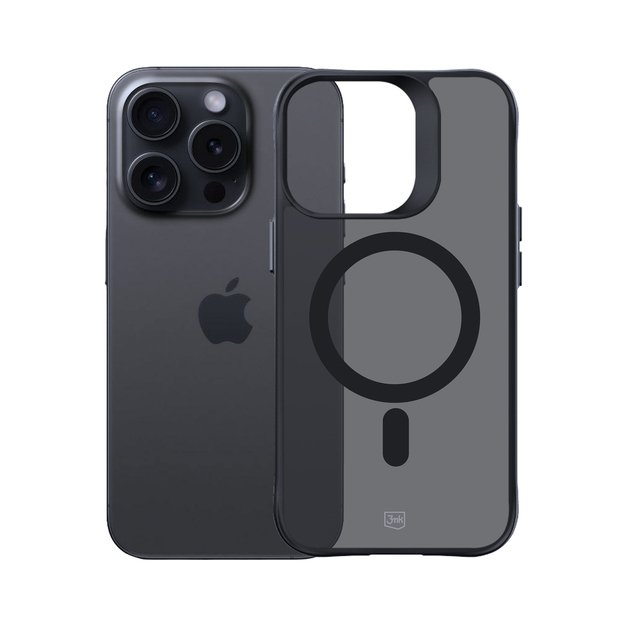 3mk Smoke MagCase with MagSafe for iPhone 15 Pro Max - Semi-Transparent 8