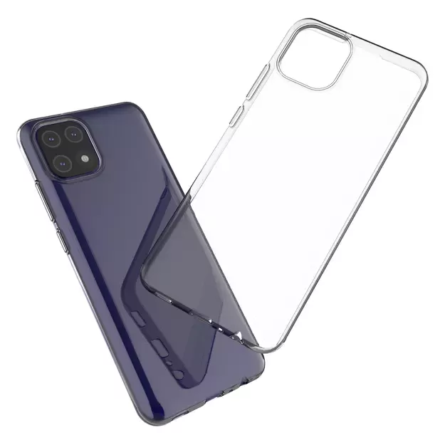 Gel case cover for Ultra Clear 0.5mm Samsung Galaxy A03 transparent 12
