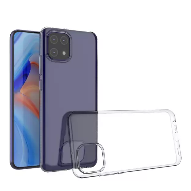 Gel case cover for Ultra Clear 0.5mm Samsung Galaxy A03 transparent 8