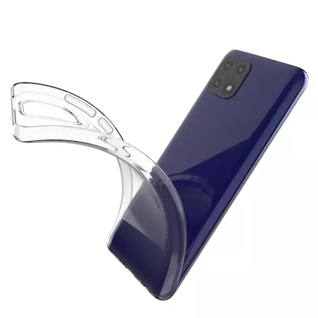 Gel case cover for Ultra Clear 0.5mm Samsung Galaxy A03 transparent 14