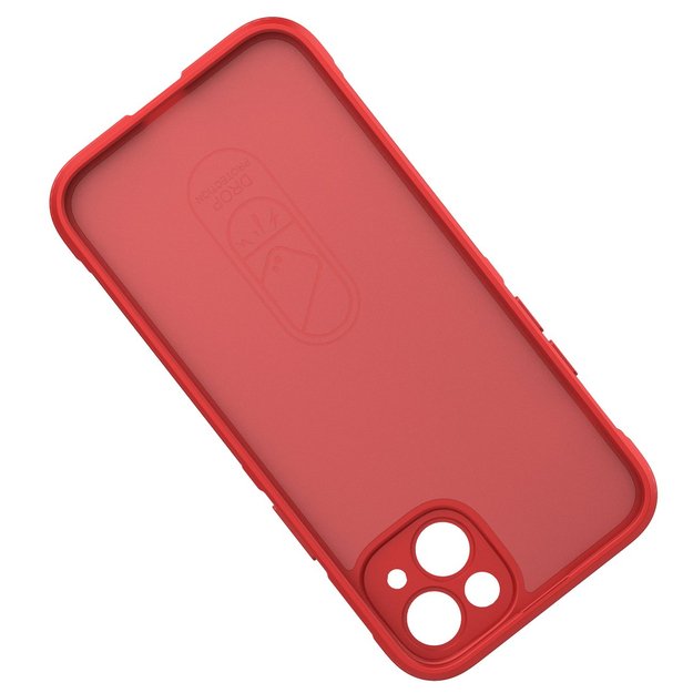 Magic Shield Case case for iPhone 14 Plus flexible armored cover red 39
