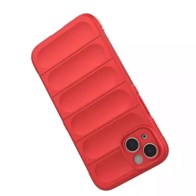 Magic Shield Case case for iPhone 14 Plus flexible armored cover red 50