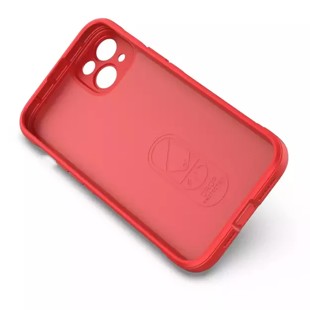 Magic Shield Case case for iPhone 14 Plus flexible armored cover red 49