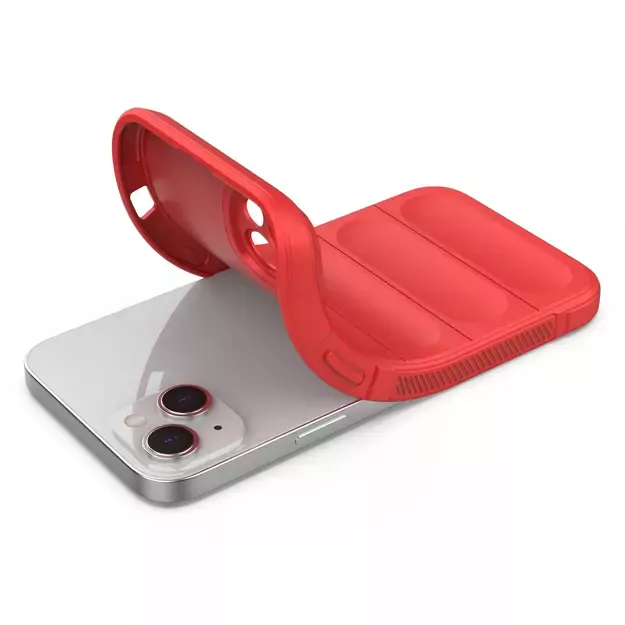 Magic Shield Case case for iPhone 14 Plus flexible armored cover red 51