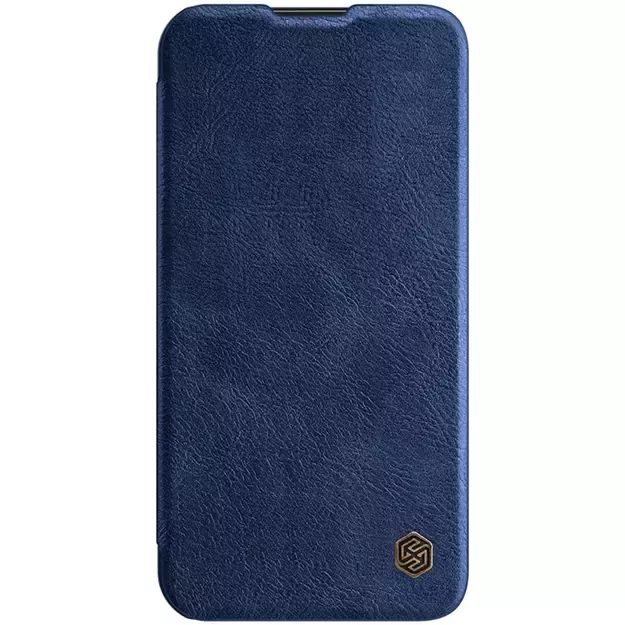 Nillkin Qin Leather Pro Case iPhone 14 Plus Camera Cover Holster Cover Flip Case Blue 6