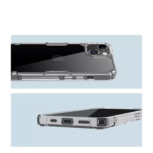 Nillkin Nature Pro iPhone 14 Plus case, armored cover, transparent cover 37