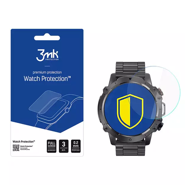 Hybrid glass 3mk Watch Protection FlexibleGlass on Rubicon RNCF18