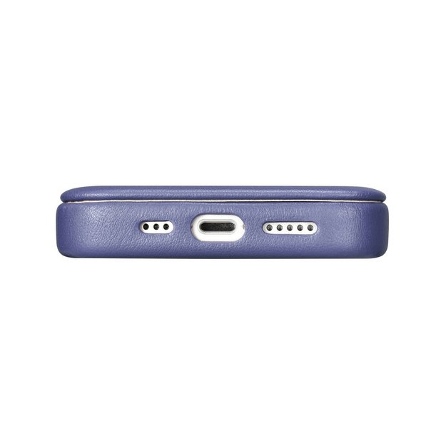 iCarer CE Premium Leather Folio Case iPhone 14 Pro Magnetic Flip Leather Folio Case MagSafe Light Purple (WMI14220714-LP) 10