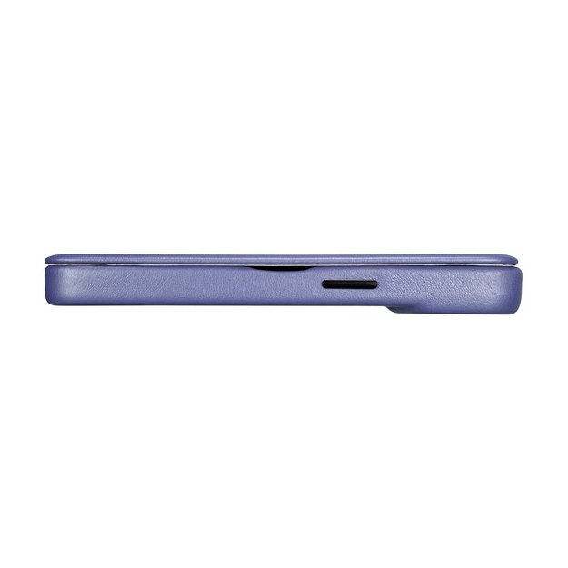 iCarer CE Premium Leather Folio Case iPhone 14 Pro Magnetic Flip Leather Folio Case MagSafe Light Purple (WMI14220714-LP) 11
