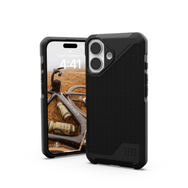 UAG Metropolis LT Magsafe iPhone 16 Case - Black 2