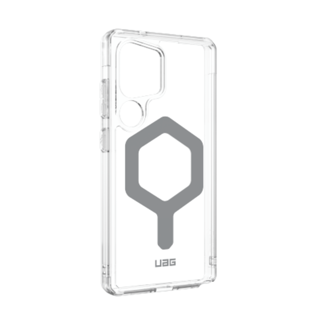 UAG Plyo Pro MagSafe Case for Samsung Galaxy S25 Ultra 5G - Gray / Clear 1