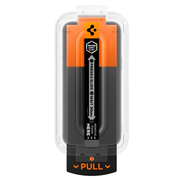 Spigen Glas.TR EZ Fit Pro Privacy Glass for iPhone 16 Pro / 17 / 17 Pro 1