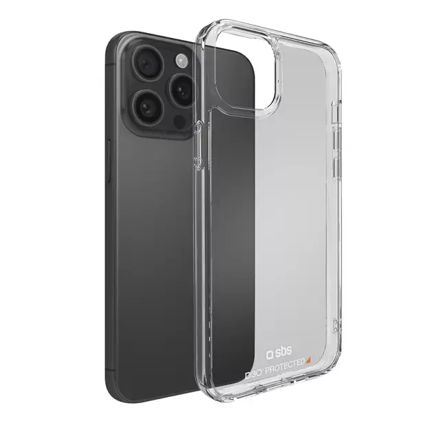 SBS D3O iPhone 15 Pro Max Case - Transparent 4