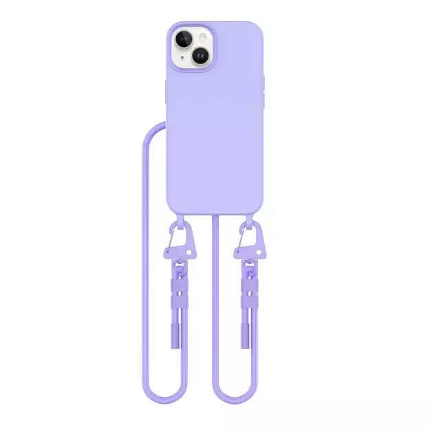 Tech-Protect MagNecklace MagSafe iPhone 15 Case - Lavender 1