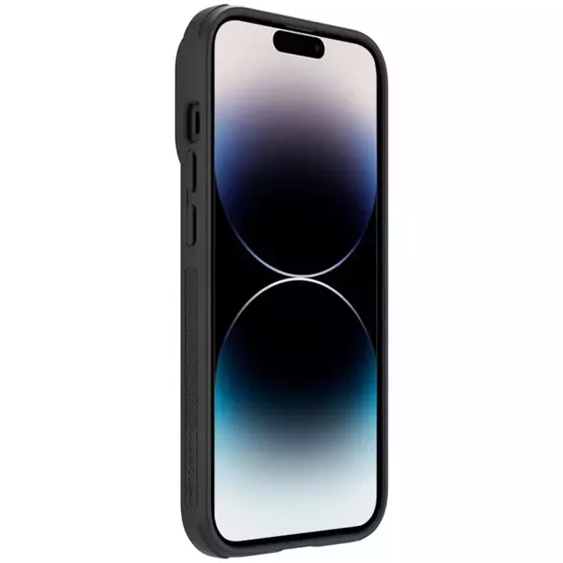 Nillkin Textured S Case iPhone 14 Pro armored cover with camera cover, black 6