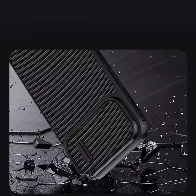 Nillkin Textured S Case iPhone 14 Pro armored cover with camera cover, black 10