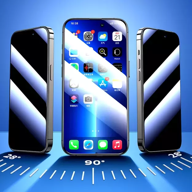 Joyroom Knight 2.5D Privacy TG Tempered Glass for iPhone 14 Plus with Anti-Spy Filter Full Screen with Frame Transparent (JR-P03) 1