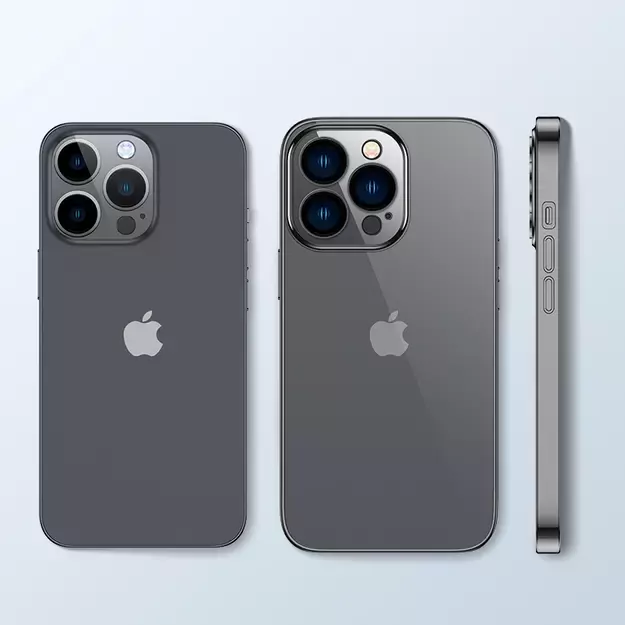 Joyroom 14Q Case for iPhone 14 cover with metallic frame black (JR-14Q1-black) 6