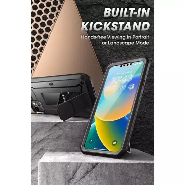 Supcase Unicorn Beetle Pro Case for iPhone 13 / iPhone 14 - Black 10