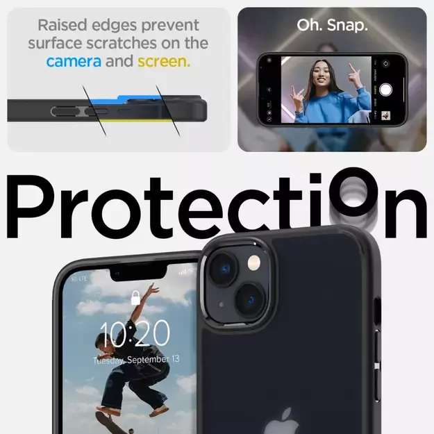 Spigen Ultra Hybrid iPhone 14 Plus Case - Matte Black 19