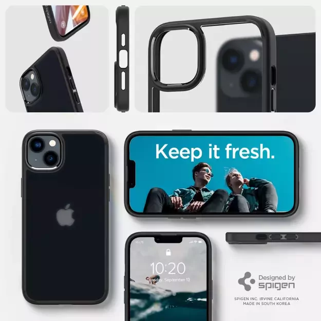 Spigen Ultra Hybrid iPhone 14 Plus Case - Matte Black 21