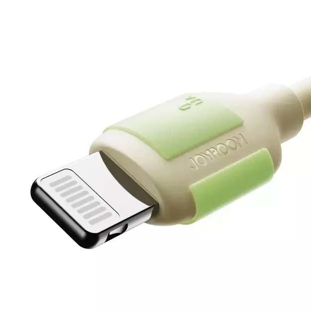 Joyroom S-A53 3A USB-A - Lightning Cable with Fluorescent Tip 1.2m - Beige 10