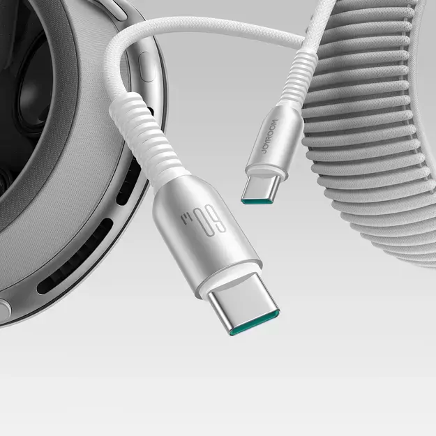 Joyroom S-A51 Cutting-Edge Series 60W USB-C - USB-C cable 1.2m - light gray 19