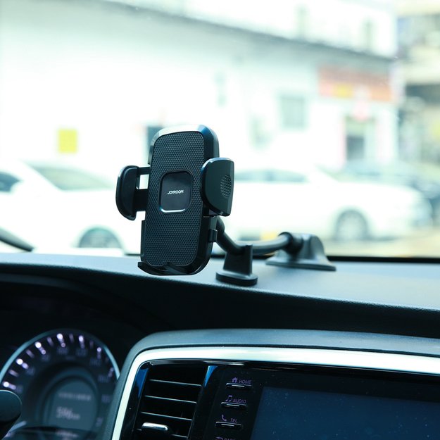 Joyroom Car Phone Holder with Flexible Arm for Dashboard Window Black (JR-ZS259) 6