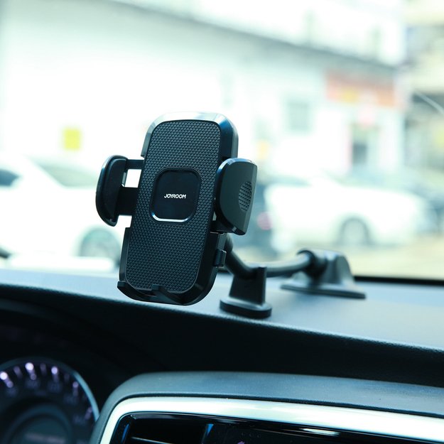 Joyroom Car Phone Holder with Flexible Arm for Dashboard Window Black (JR-ZS259) 5