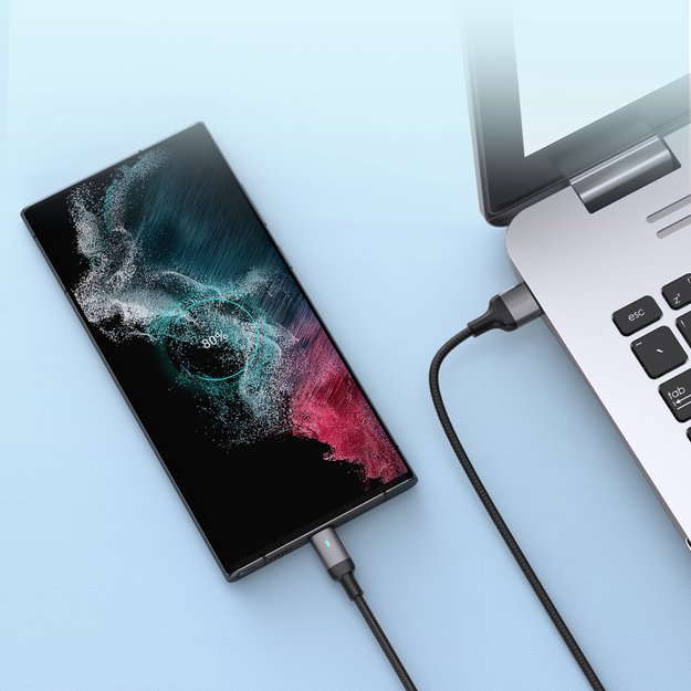 Joyroom Extraordinary Series A10 USB-A / USB-C 3A Cable 1.2 m - Black 14