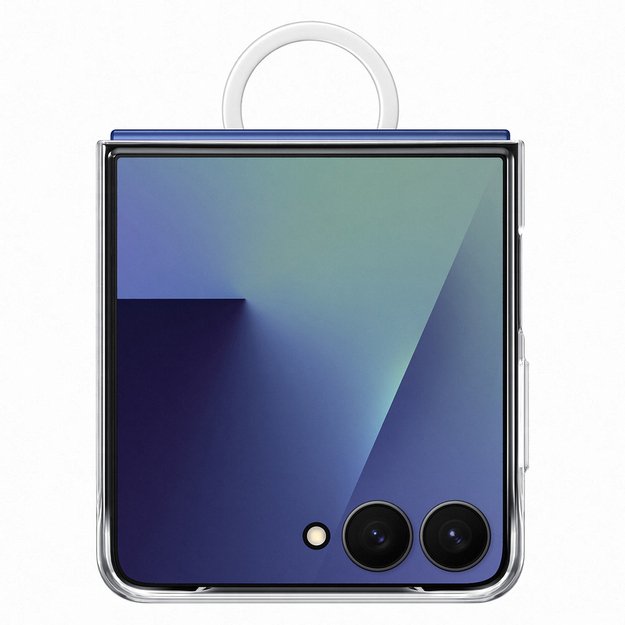 Samsung Ring Case for Samsung Galaxy Z Flip7 - Transparent 1